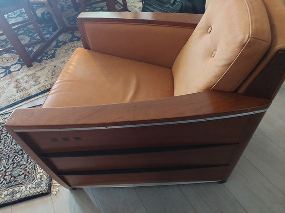 Image 1 of 1 Very Luxury Heavy Duty Art Deco Armchair From Schuitema Stadskanaal