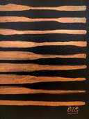 Walter Geraci - Gioconda Stripes (bronzo)