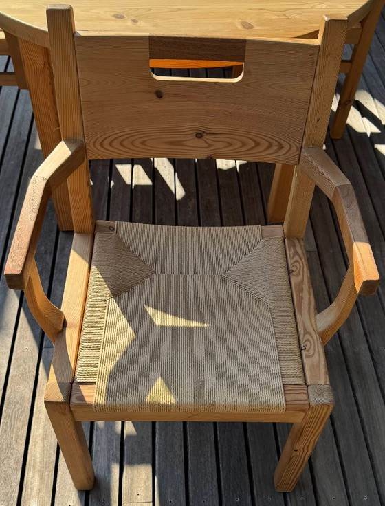 Image 1 of Set da pranzo Tage Poulsen/GM Møbler/CJ Rosengaarden