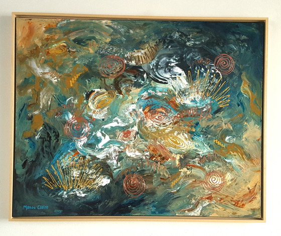 Manou Claire - Somewhere – Schilderijen & Tekeningen, Wood, Canvas (photo 2 of 8)
