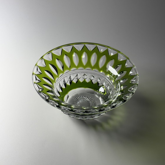 Image 1 of Coupe en cristal à décor superposé Val Saint Lambert E.L. 301

Belgique, créée pour l'Exposition internationale de Liège, 1930
