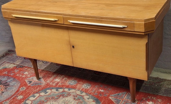 Image 1 of Credenza Art Déco in acero, 1950