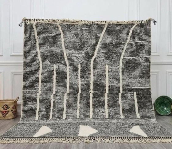 Image 1 of Tapis Beni Ouarain en laine authentique 250cmx200cm
