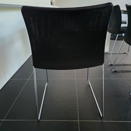 6 Vitra Soft Sim Jasper Morrison – eetkamerstoelen, Metal (photo 2 of 6)