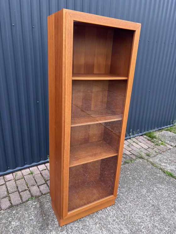 Image 1 of Vintage Teak Vitrinekast Kast