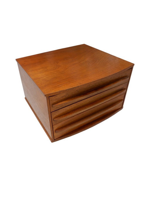 Mobile contenitore vintage con cassetti