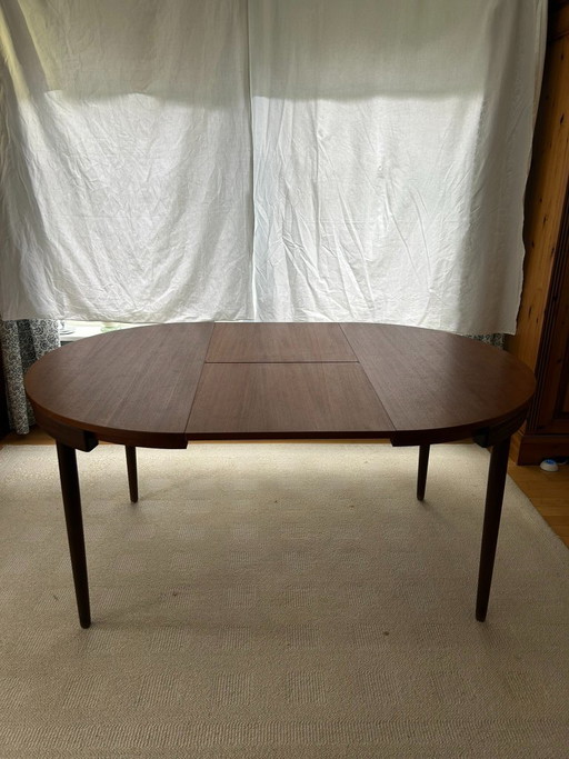 Hans Olsen „Roundette“ für Frem Røjle – Tisch + 6 Stühle – Dänisches Design – eetkamerset, Wood (photo 2 of 19)