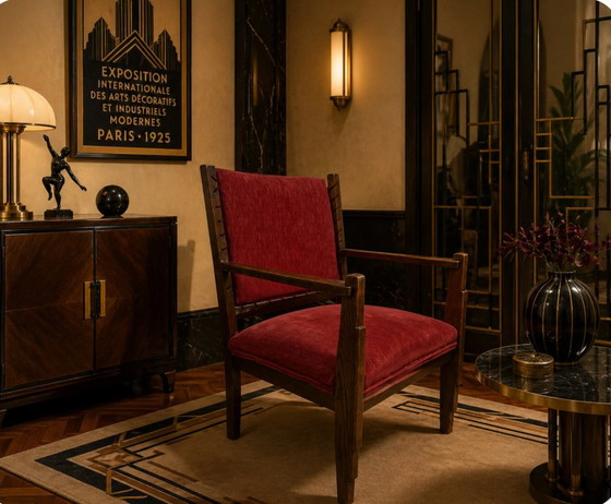 Image 1 of Sillón Art Déco, década de 1930