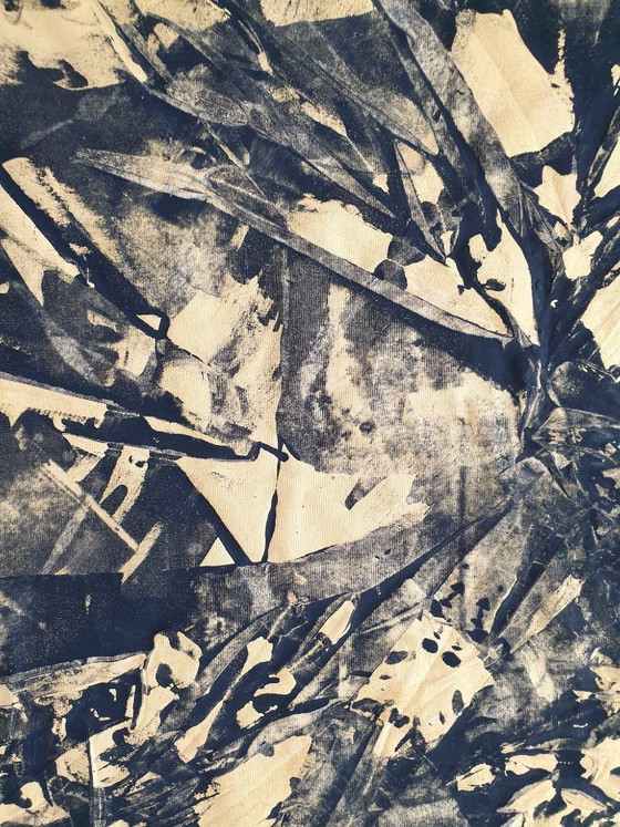 Jürgen Angeler - Golden 3D Cross – Paintings & Drawings, Canvas (photo 21 of 22)