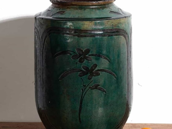 Antieke Chinese keramische vaas (ca. 1820) #4 – Vazen, Ceramic (photo 2 of 9)