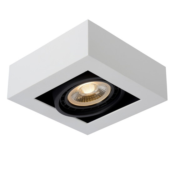 Lucide ZEFIX - Faretto da soffitto - LED Dim to Warm - Bianco – Faretti, Alluminio (photo 3 of 4)