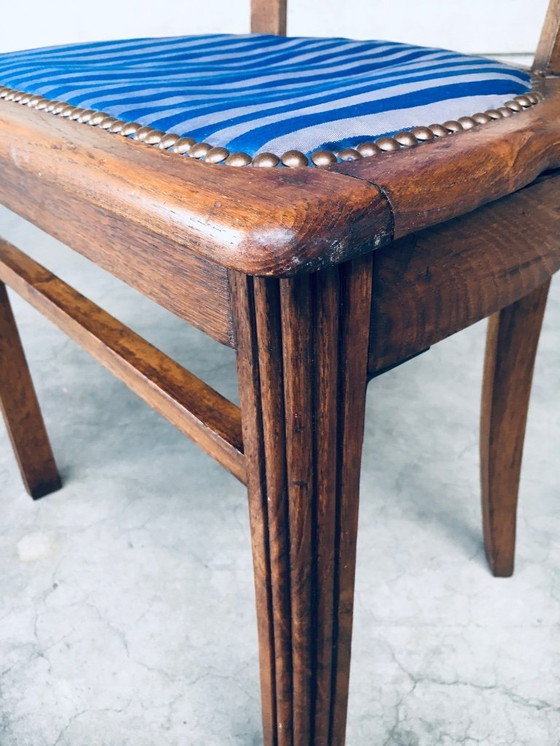 Image 1 of Ensemble de chaises Art Déco à dossier incurvé, France années 1930