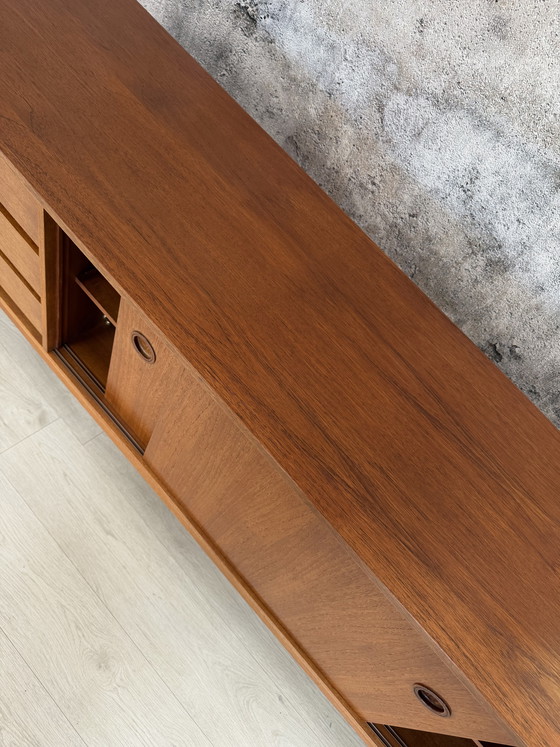 Image 1 of Teak sideboard / chest of drawers 200cm, 1960s
