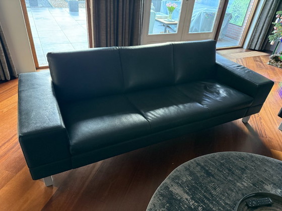 Image 1 of Divano Leolux Antipode 2,5 posti nero come nuovo