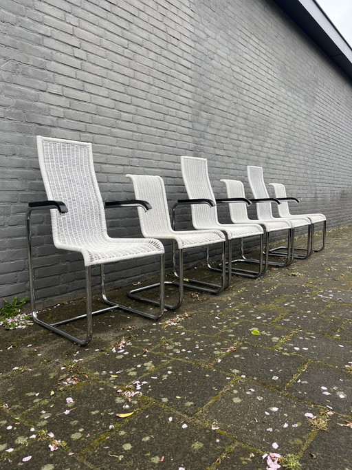 6x Tecta Bauhaus designer chairs