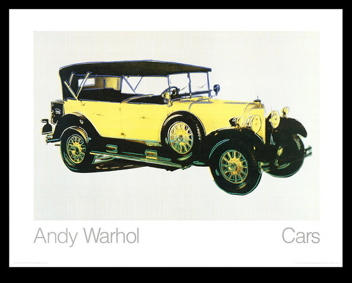 Warhol, Andy - Mercedes-Benz Type 400 Touring Car - Art print