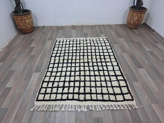 Berber wollen vloerkleed 150/200 cm – Vloerkleden en tapijten, Wool (photo 6 of 10)