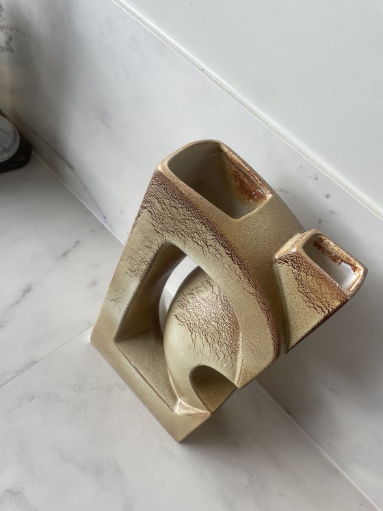 Image 1 of Beautiful Bertoncello 70's vase, by Roberto Rigon