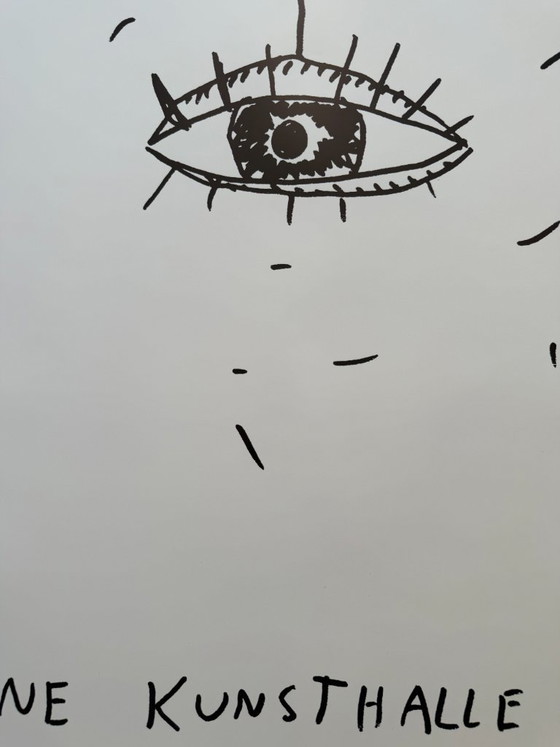 Georg Jiri Dokoupil, Kunsthalle Bonn, 1983, Originele vintage tentoonstellingsposter – Paper (photo 8 of 8)