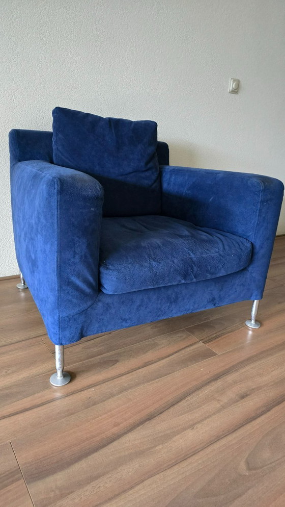 Image 1 of Corner sofa + 2x Armchair + 5x cushions all from B&B Italia