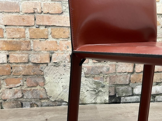 Image 1 of Ensemble de 2 tabourets De Couro du Brésil