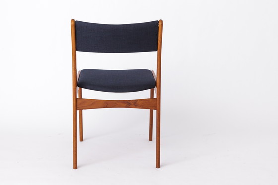 Image 1 of Ensemble de 4 chaises en teck danoises d'époque | Johannes Andersen | Idum Møbelfabrik | 1960s