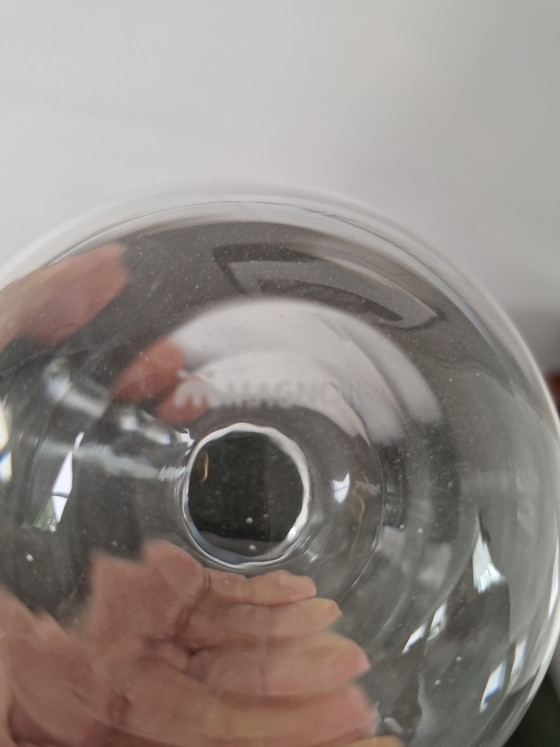 "Boblen" Vase, by Finn Schjøll Magnor Glassverk. (photo 3 of 5)