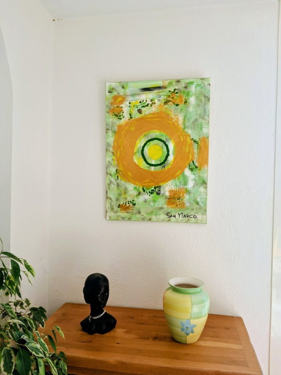 Image 1 of Enzo SAN MARCO - Centrifugal - Toile d'artiste