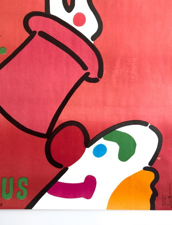 Image 1 of Jan Młodożeniec - Zirkus - 1975 - Original polnisches Zirkusplakat | Plakat Nr. 146 | 98 × 68 cm | Polen