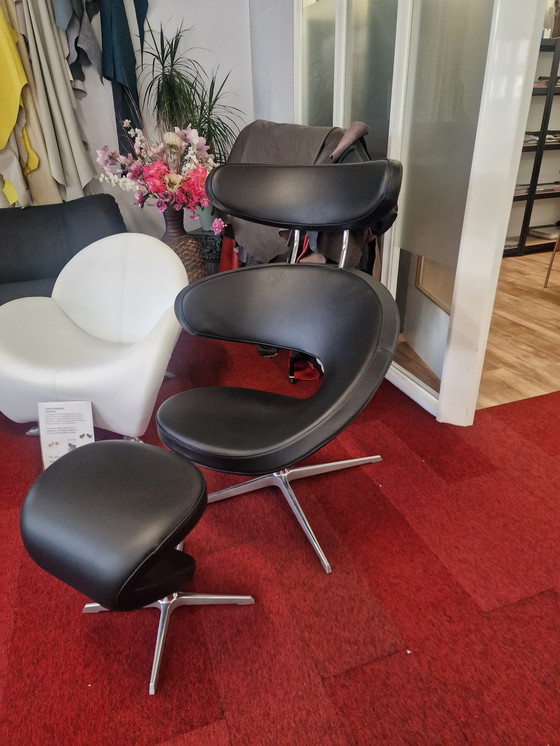 Image 1 of Stokke varier peel fauteuil en voetenbank