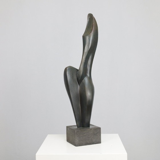 Image 1 of Bronzeskulptur einer weiblichen Figur von Francine Govers, Niederlande, 1990er Jahre