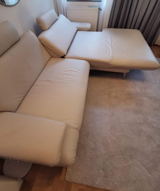 Divano angolare ARZONA di Dieter Knoll in pelle beige – Divani angolari, Leather, Metal (photo 10 of 25)