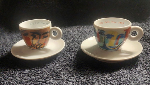 Illy collection espresso 1993 Sandro Chia