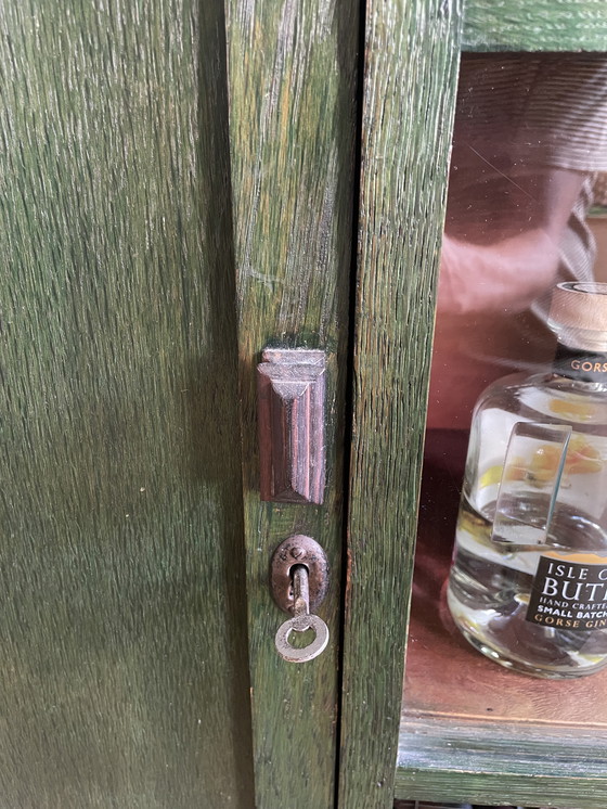 Image 1 of Vintage theekastje Amsterdamse School