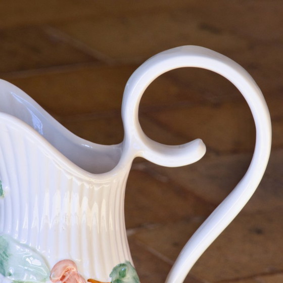 Image 1 of Brocca/vaso vintage in terracotta color limone molto grande, firmato What's