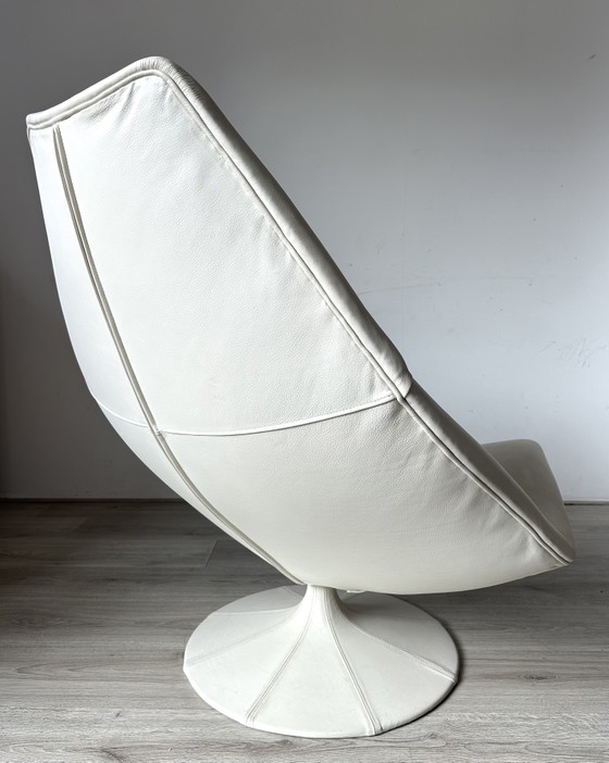 Sillón lounge de diseño Artifort F510 – Sillones, Leather, Modern (photo 5 of 8)