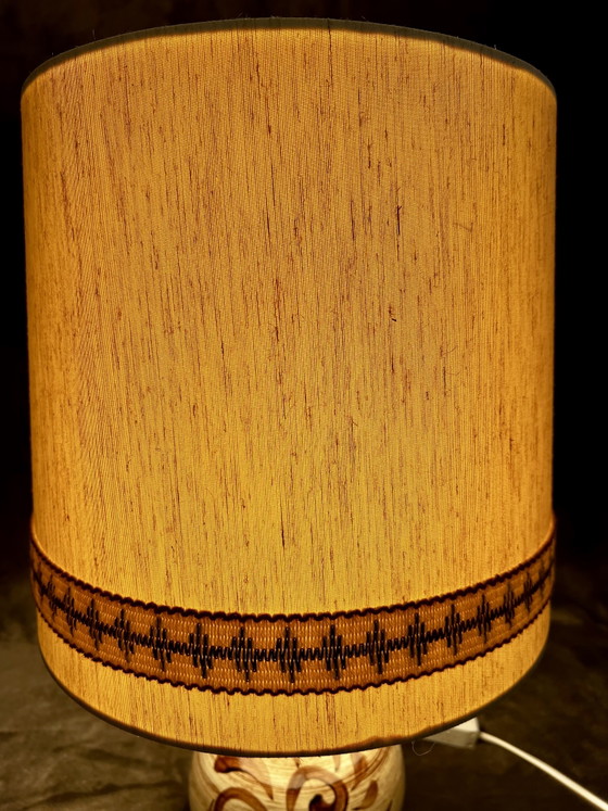 Vintage Table Lamp West Germany Retro 60s/70s – Ceramic (photo 3 of 5)