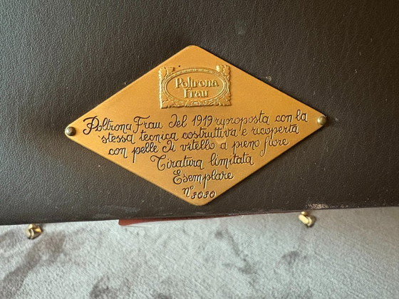 Image 1 of Poltrona Frau 1919 - iconisch ontwerp - ultiem vakmanschap