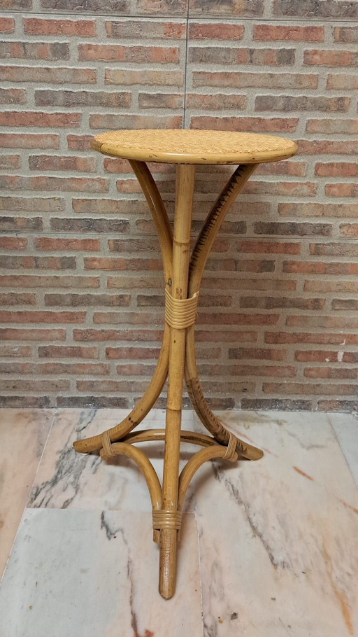 Pedestal bambú