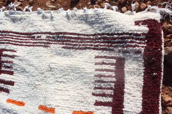 Alfombra bereber hecha a mano de pura lana 3x2 m – Wool (photo 14 of 15)