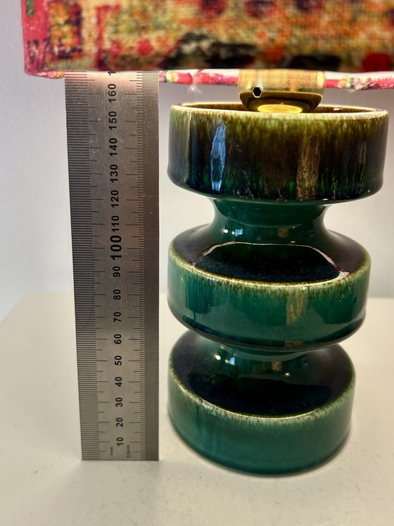 Image 1 of Charmante vaaslamp gemaakt van een zeer zeldzame vaas door Cari Zalloni voor Steuler Keramik.