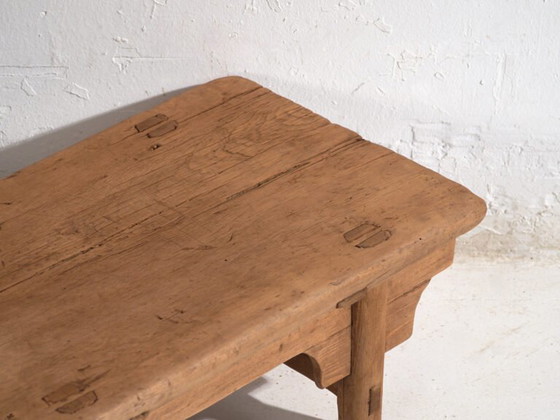 Antieke lage tafel van grenenhout – China, circa 1930 – Salontafels (photo 13 of 40)