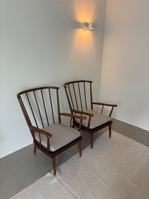 2 vintage fauteuils - jaren 60 