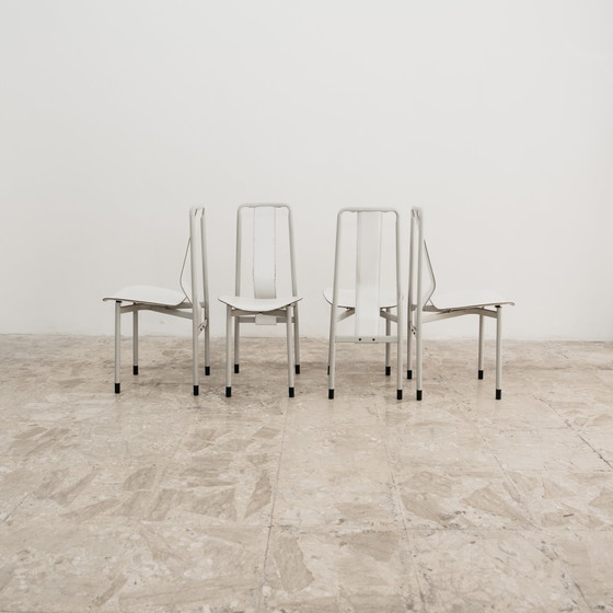 Image 1 of Achille Castiglioni Zanotta Set of 4 Irma Chairs, 1980s