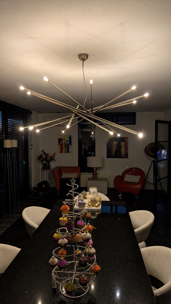 Image 1 of Bilumen 4049 – suspension design, nickel mat (reçu d'achat inclus)