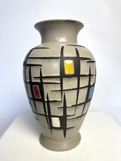 Vintage Keramikvase, Westdeutschland