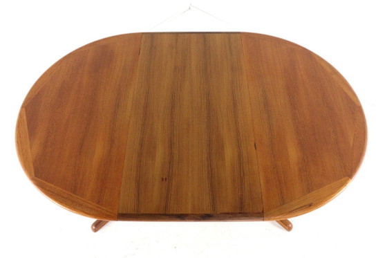Silkeborg Ronde 1x Verlengbare Teak Eettafel Deens – Wood (photo 17 of 17)