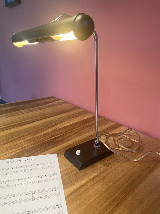 Lampe de piano HECA Edam par H.Th.J.A. Busquet | Design Mid-Century Néerlandais | Années 1950 – Metal (photo 19 of 19)