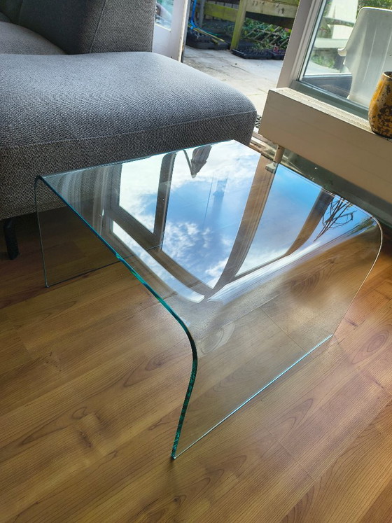 Table basse Fiam des années 1970 – Fiam Italia, Tables d'appoint, Verre (photo 4 of 9)