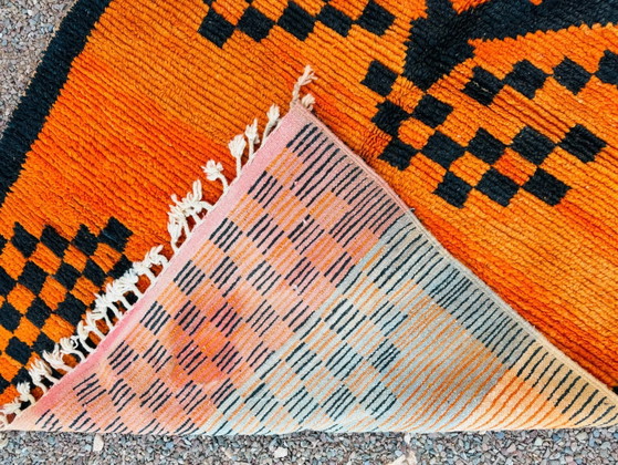 Tapis marocain naturel fait main 3 x 2 m – Wool, Modern (photo 12 of 13)